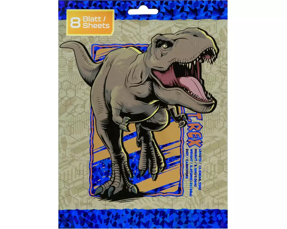 Undercover Motivsticker Jurassic World 17 Blatt