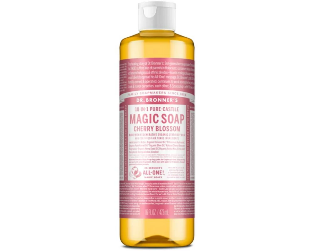 Dr.Bronner's 18-in-1 Naturseife Kirschblüte 475 ml
