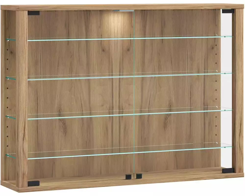 VCM Waschbeckenunterschrank Flandu 61 x 51 cm, Anthrazit/Eiche