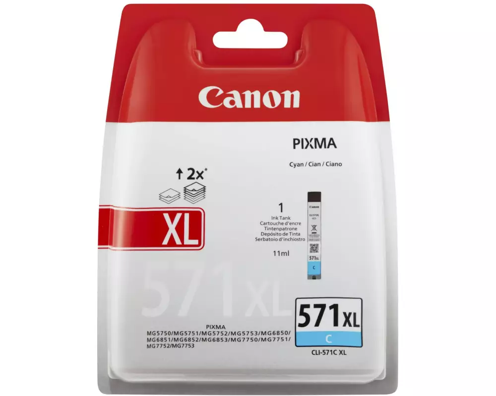 Canon Tinte CLI-571C XL Cyan
