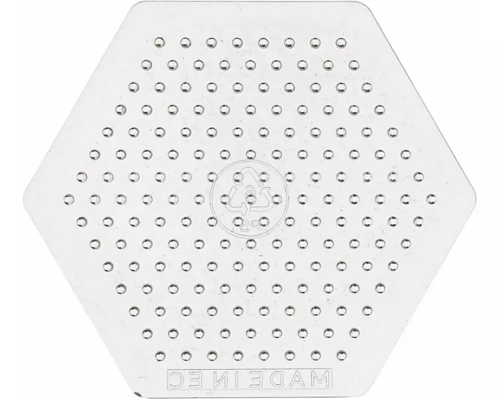 Creativ Company Bügelperlen Platten 7.5 cm Transparent