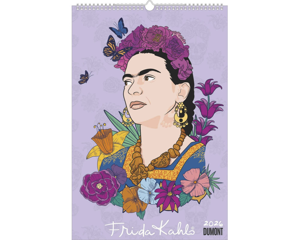 DUMONT Bildkalender 2026 260820 Frida Kahlo 33x49.5cm