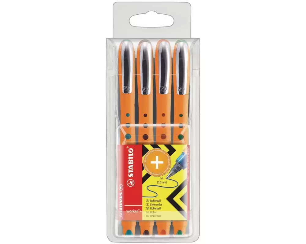 STABILO Rollerball bionic worker medium 0.55 mm, Gelb