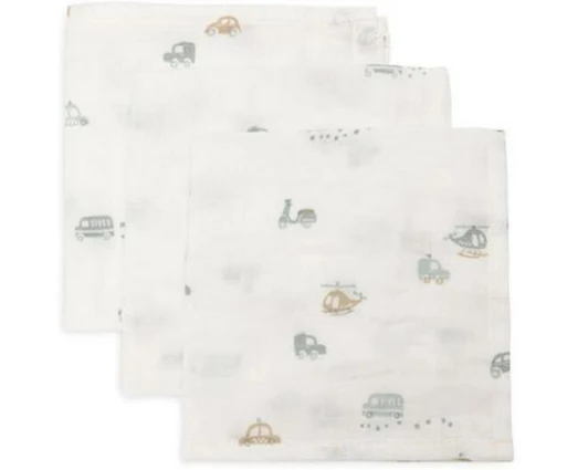 Jollein Mulltuch Hydrophil On The Go 3er, 31 x 31 cm