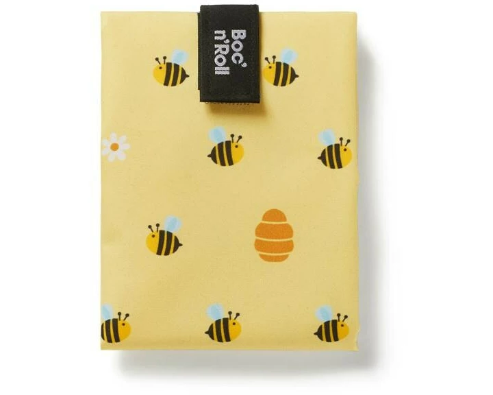 Roll'eat Lunchbeutel Boc'n'Roll Animals Bee Mehrfarbig