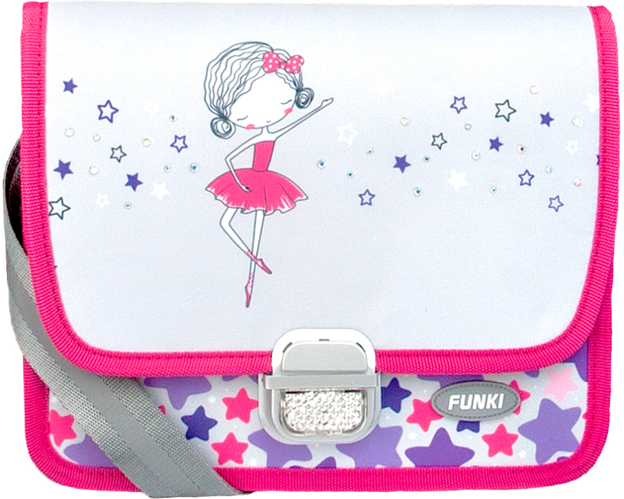 FUNKI Kindergarten-Tasche Ballerina 6020.023 rosa 265x200x70mm