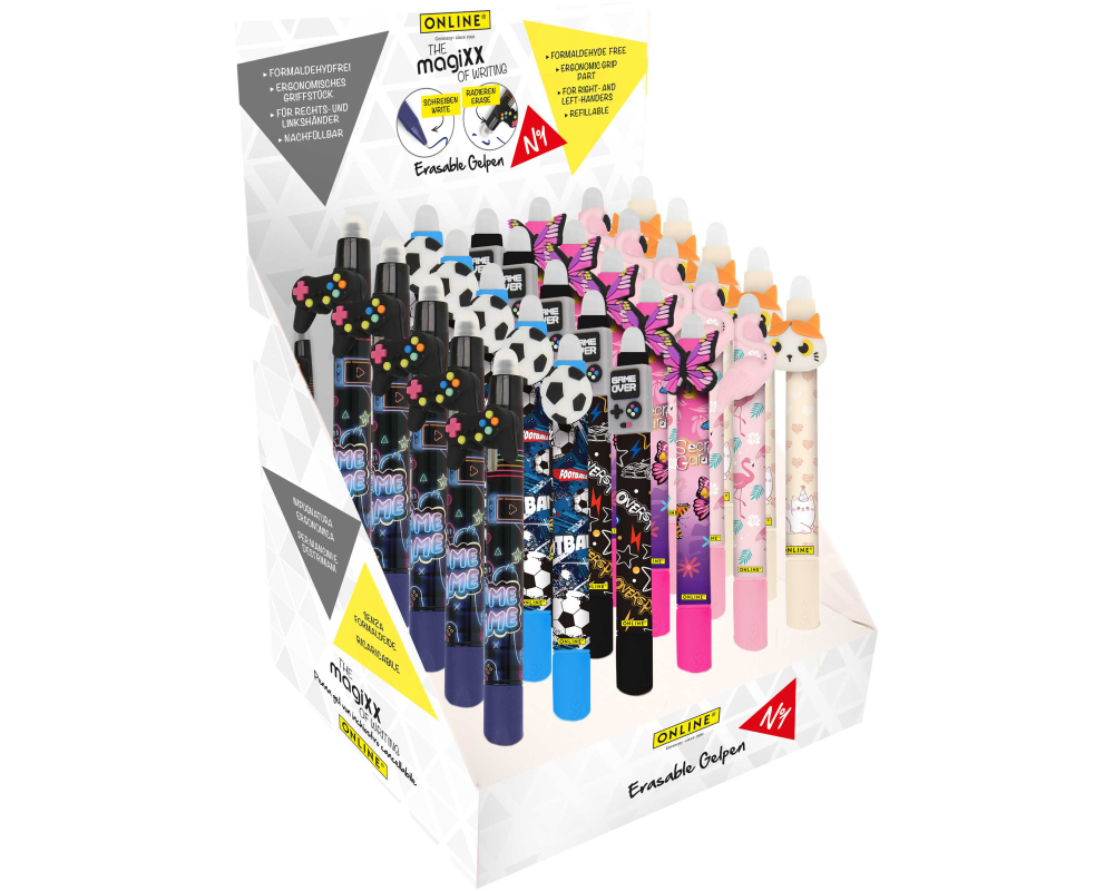 ONLINE Gelpen MagiXX 0.7mm 35521/30 Bestseller, ass. 30 Stück