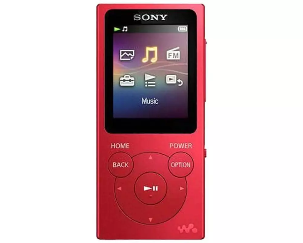 Sony MP3 Player Walkman NW-E394R Rot