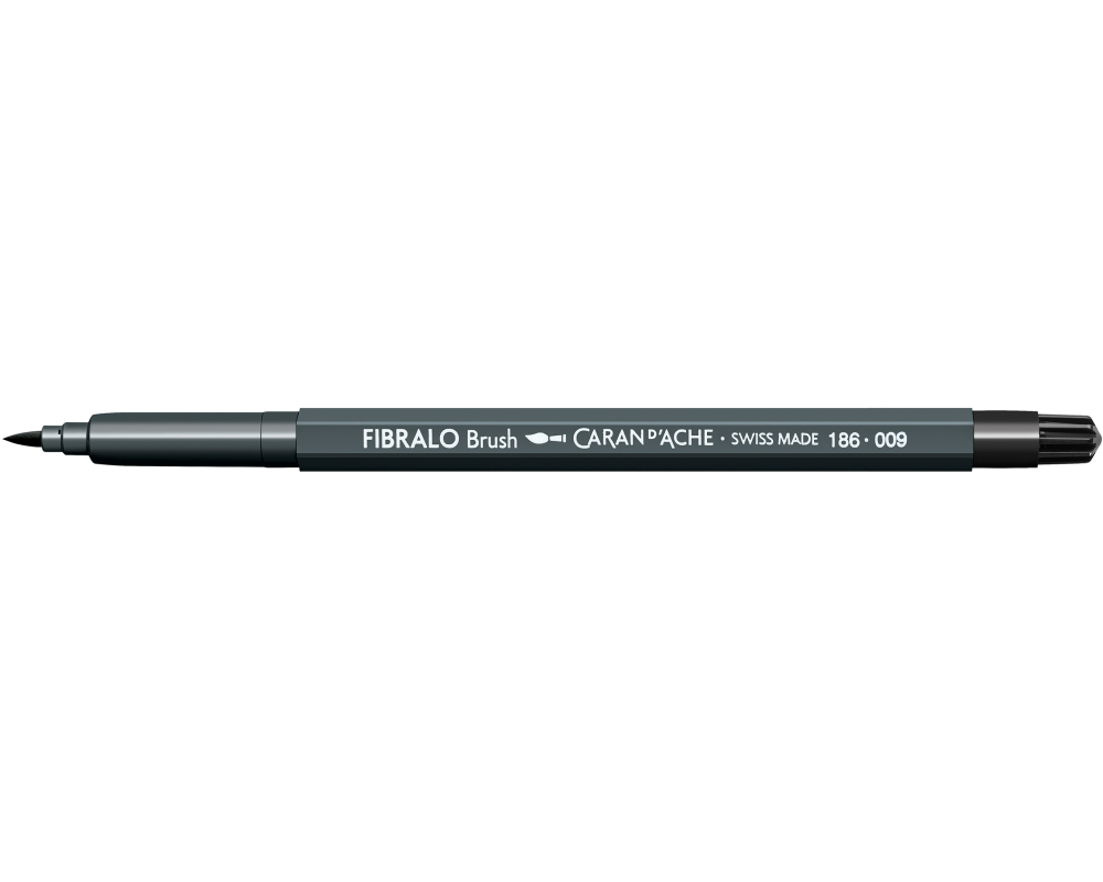 CARAN D'ACHE Classic Fibralo Brush 186.009 schwarz
