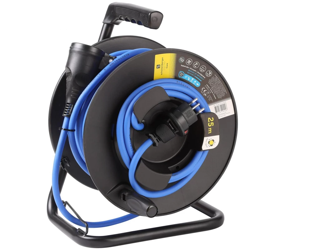 Schönenberger Kabelrolle Antitwist T13 IP55 25m Bauflex