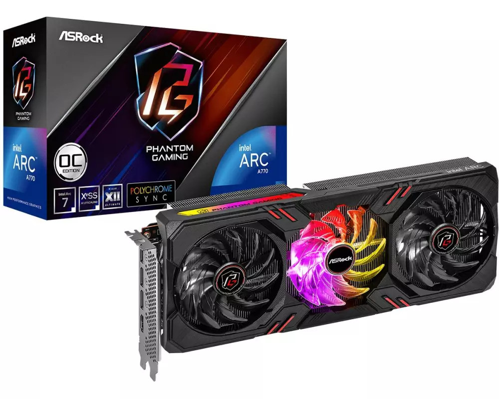 ASRock Grafikkarte Intel Arc A770 Phantom Gaming 16 GB OC