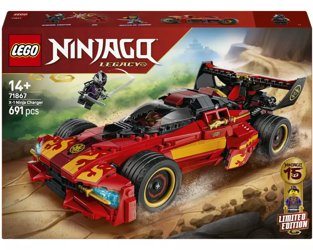 LEGO Ninjago 15-jähriges Jubiläum des X-1 Ninja Supercar 71867