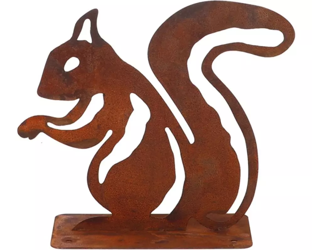 Esschert Design Dekofigur Eichhörnchen Rostbraun