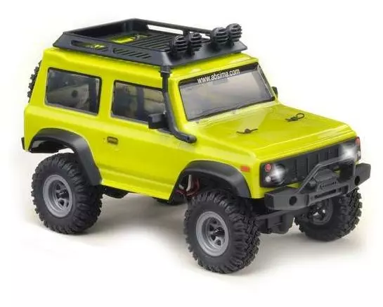 Absima Micro Crawler Jimny gelb, 4WD, RTR, 1:24