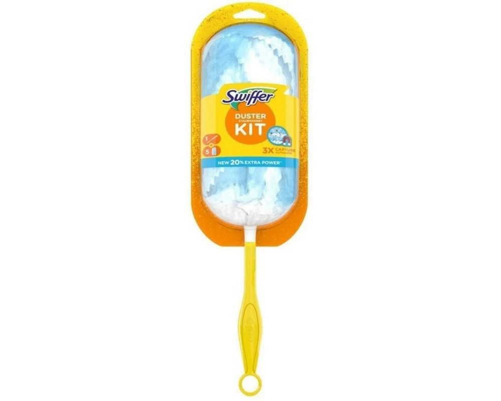 Swiffer Staubmagnet Duster Starter Kit Orange/Gelb
