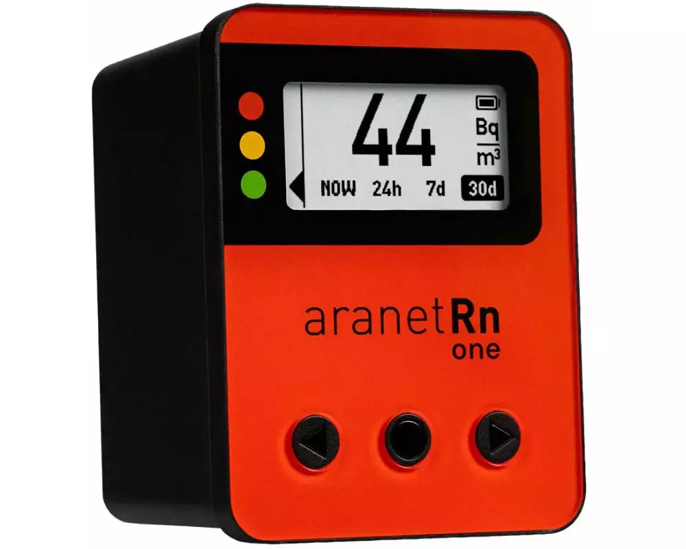 Aranet Radondetektor Aranet Radon One Sensor HOME Rot