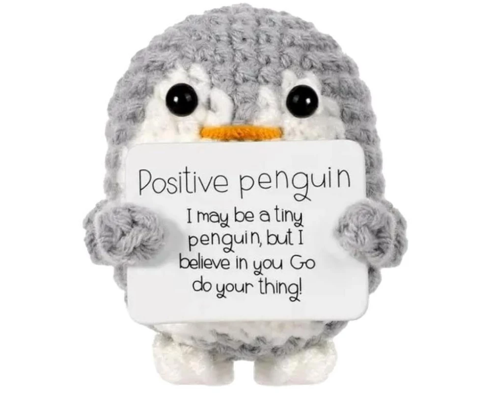 I AM CREATIVE Glücksbringer Positiv Penguin