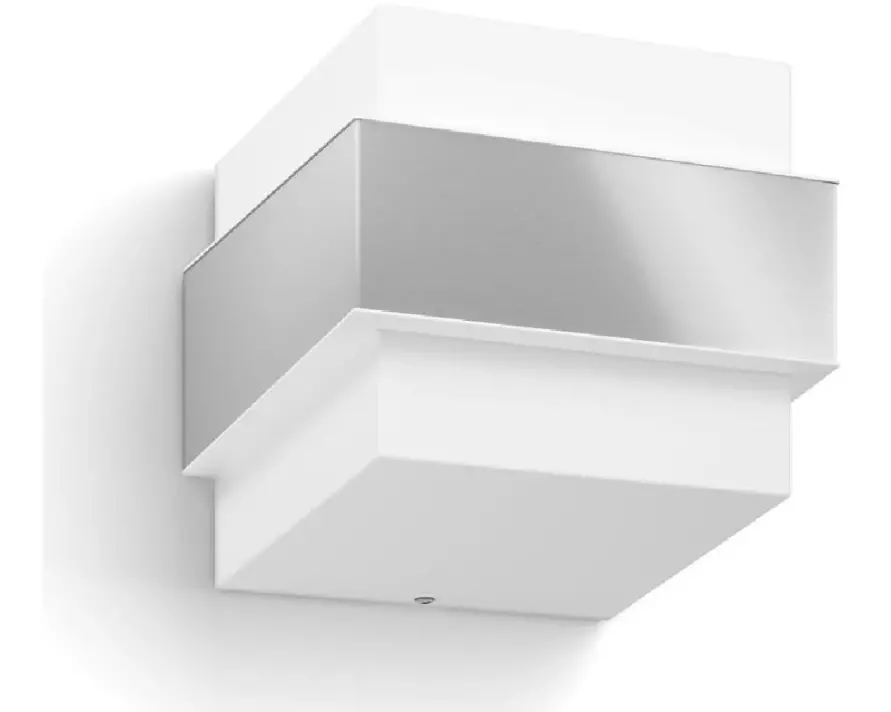 Philips Wandleuchte Shovel, E27, 9.5 W, Silber