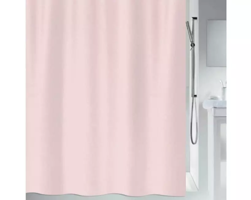 spirella Duschvorhang Primo 120 x 200 cm, Rosa