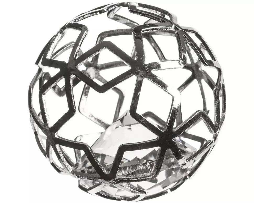 Ambiance Streudeko Ball Stern Schwarz