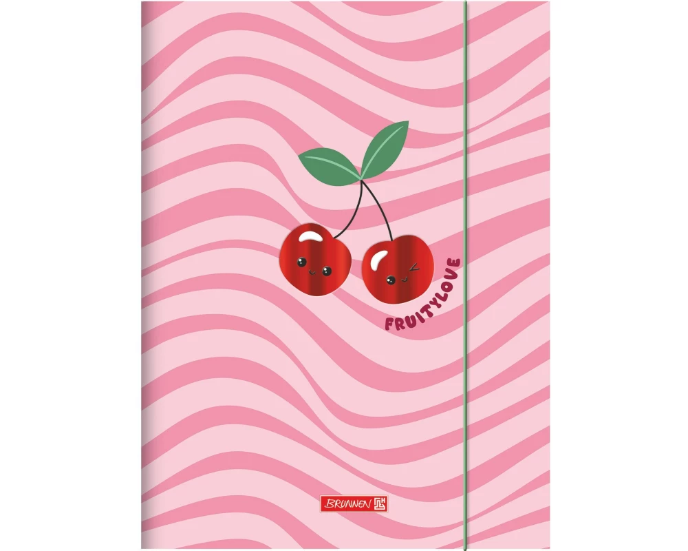 Brunnen Gummibandmappe Fruity Love A3