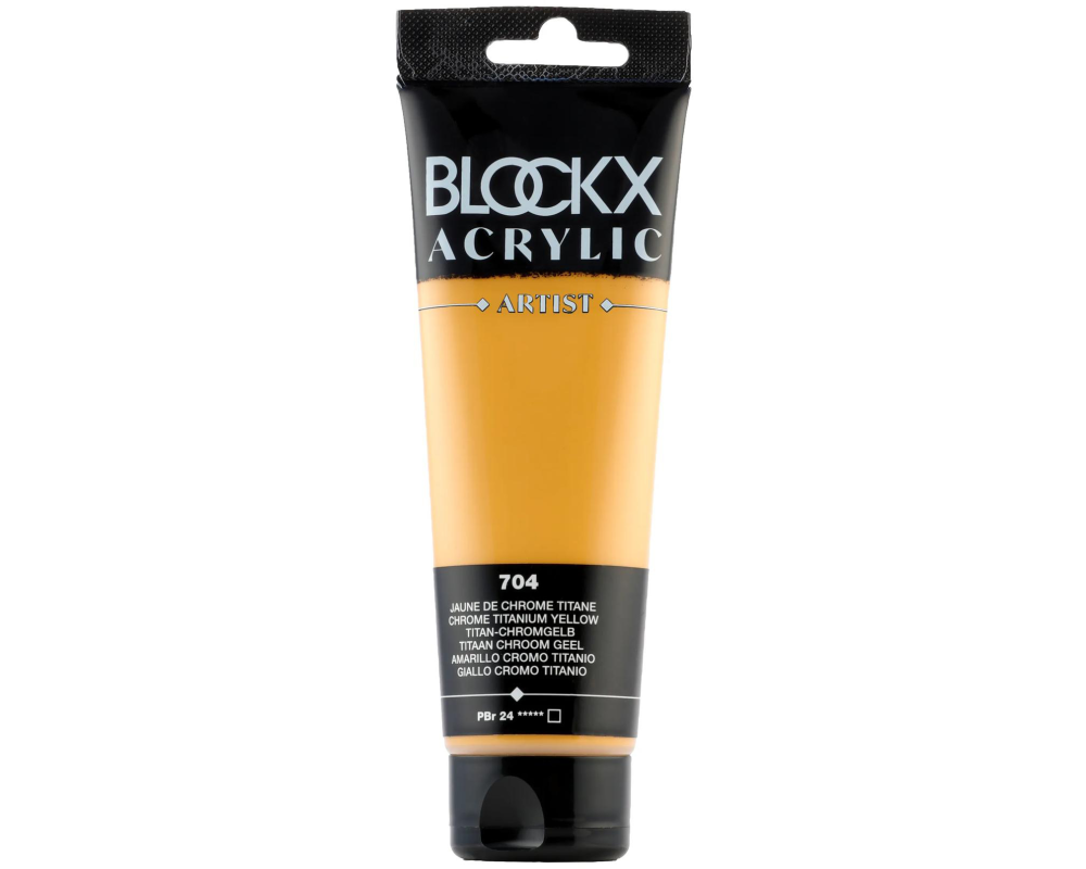 BLOCKX Acrylfarbe 120ml 60704BXC titanchromgelb