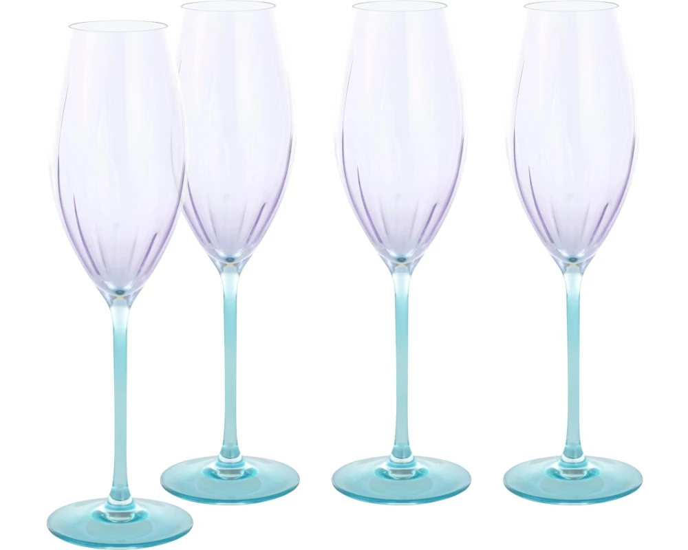 creaTable Sektglas 210 ml, 1 Stück, Transparent