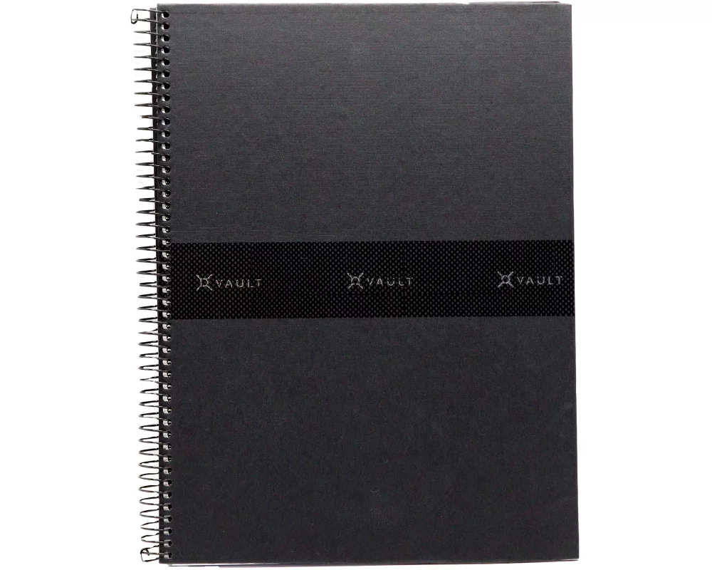 ANCOR Spiralbuch A5 VAULT 099638 schwarz, 5mm, 90g 80 Bl.