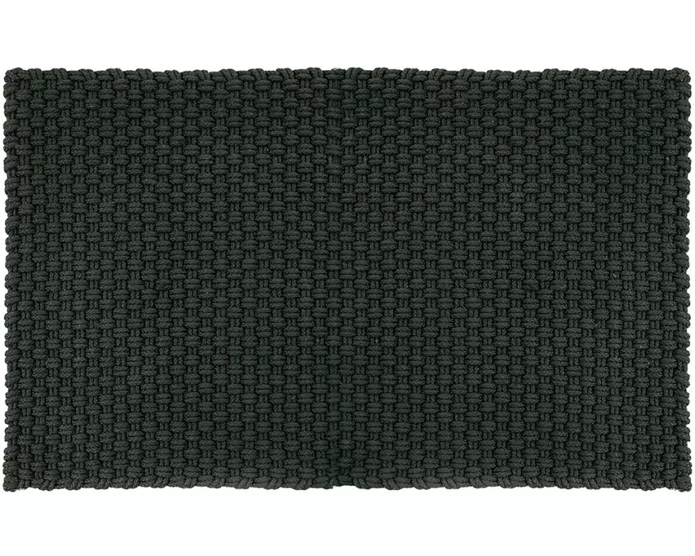 pad Fussmatte Uni Schwarz, 72 x 92 cm