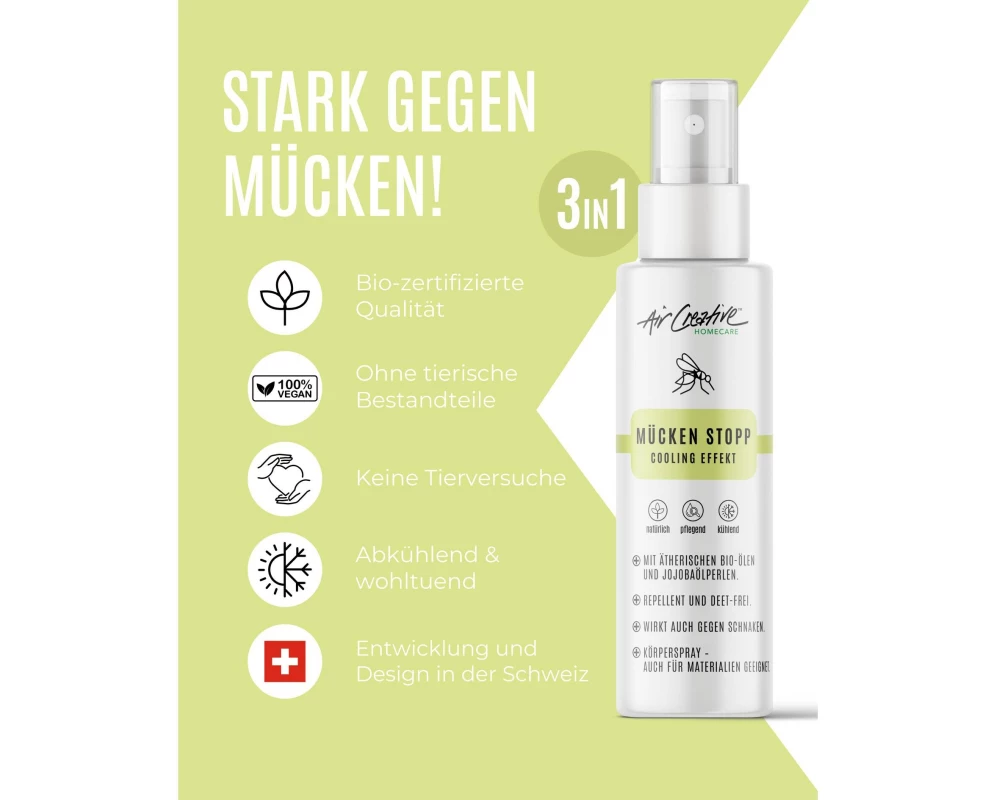 Air Creative Insektenschutz-Spray Körperspray Mückenstopp 100 ml