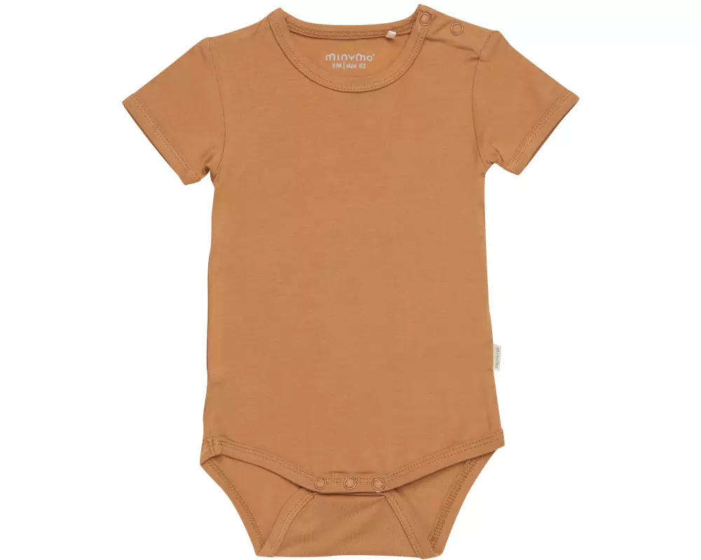 minymo Kurzarm-Body Bamboo Chipmunk Gr. 74