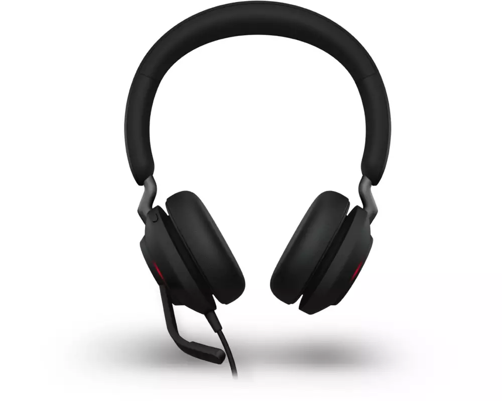 Jabra Headset Evolve2 40 SE Duo MS Schwarz, USB-A