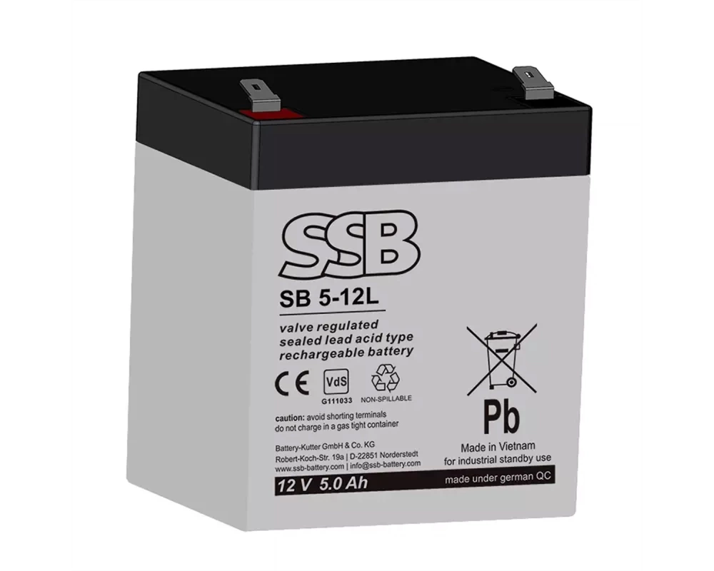 Spezialbatterie für USV 12V 05Ah
