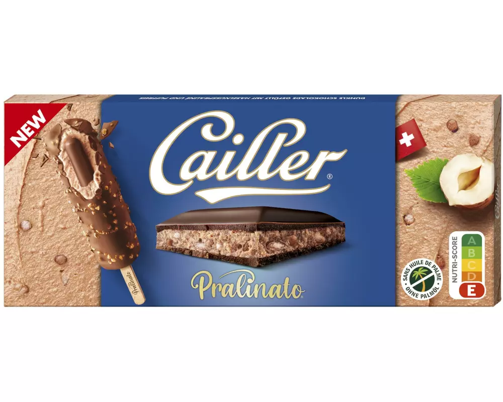 Cailler Schokolade Filled Pralinato Tab Tafel 96 g