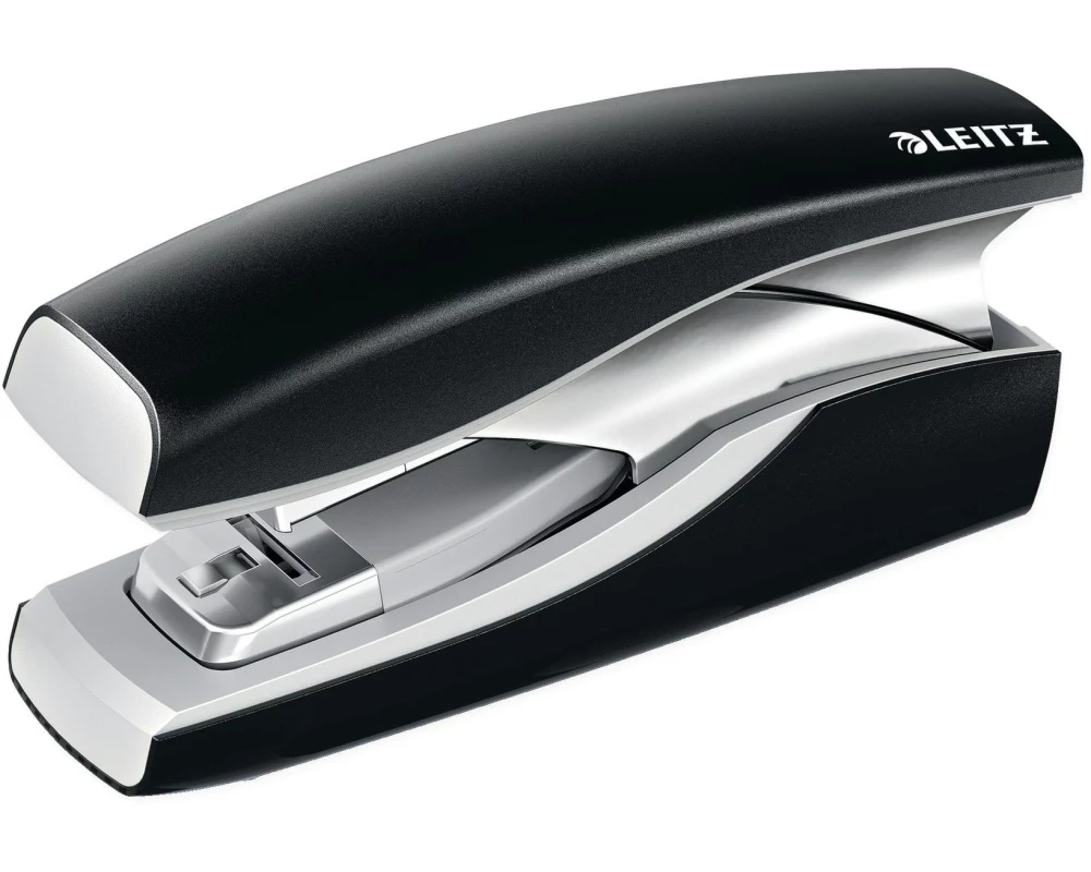 Leitz Heftgerät NeXXt SoftPress 30 Blatt, Schwarz