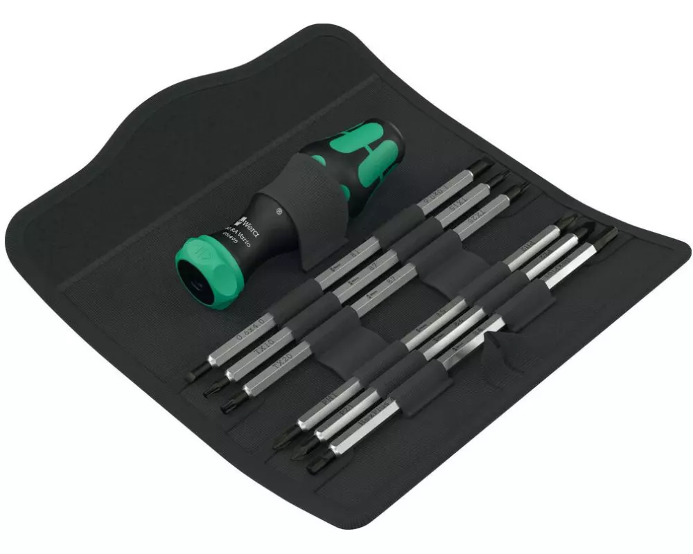 Wera Ratschen-Set Kraftform Kompakt Vario RA, 7-teilig
