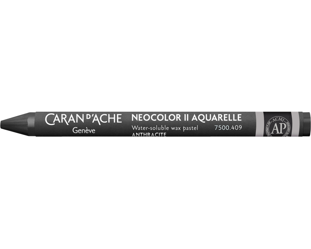 CARAN D'ACHE Wachsmalkreide Neocolor II 7500.409 anthrazit