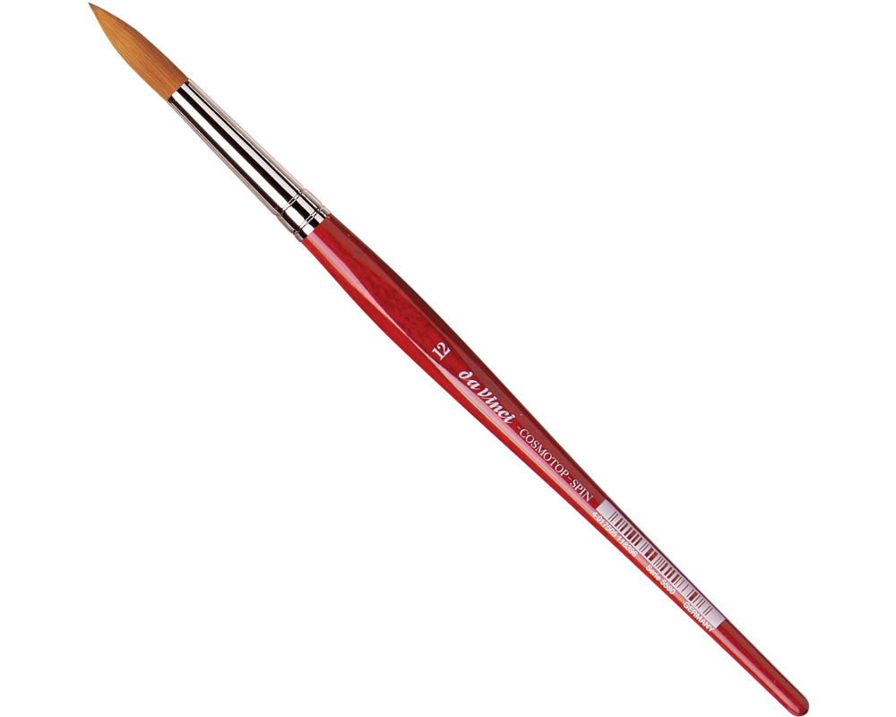 DA VINCI Rundpinsel Cosmotop Spin VA-5580_12 Grösse 12, Synthetik