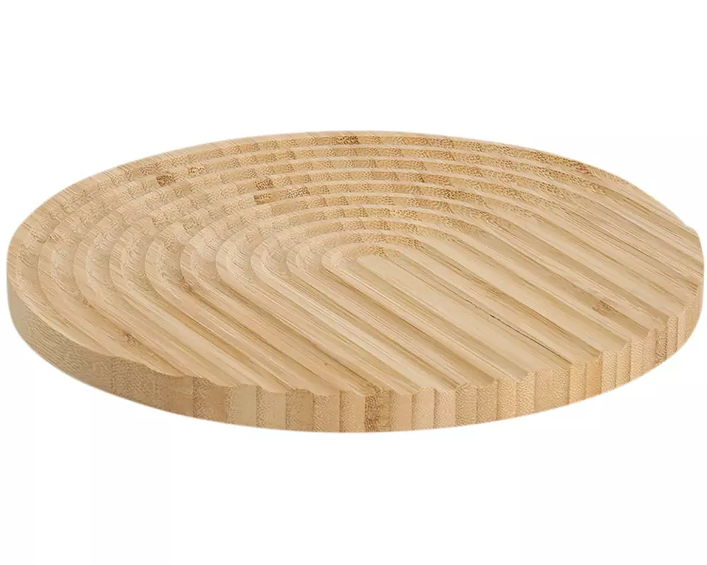 Zeller Present Topfuntersetzer Bambus Ø 25 cm, Braun