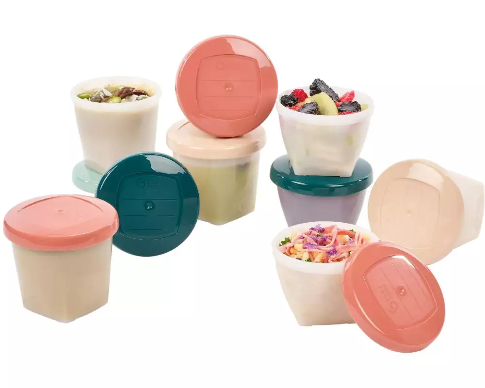 Babymoov Nahrungsbehälter Babybols Bio 8 x 180 ml + 8 x 250 ml