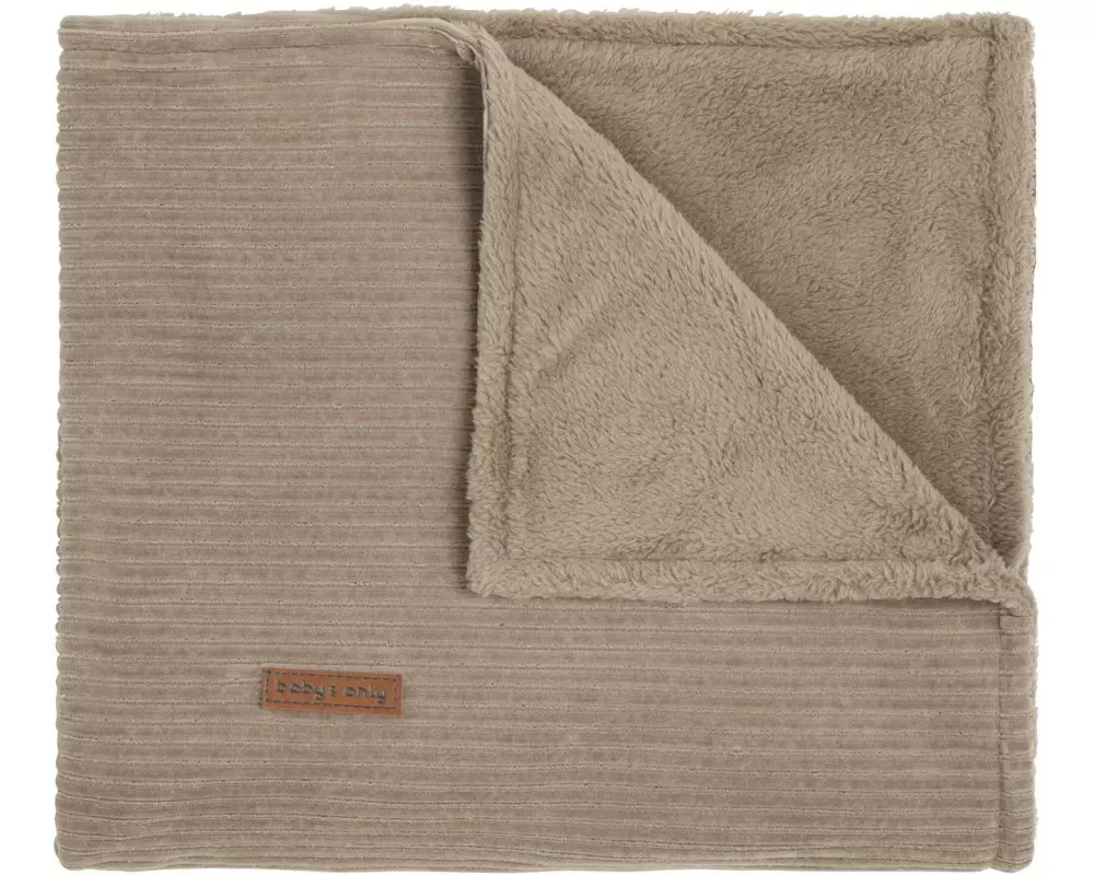 baby's only Babydecke Teddyfutter Clay