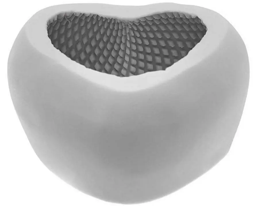 Rico Design Kerzengiessform Grosses Herz 86 x 78 x 43 mm