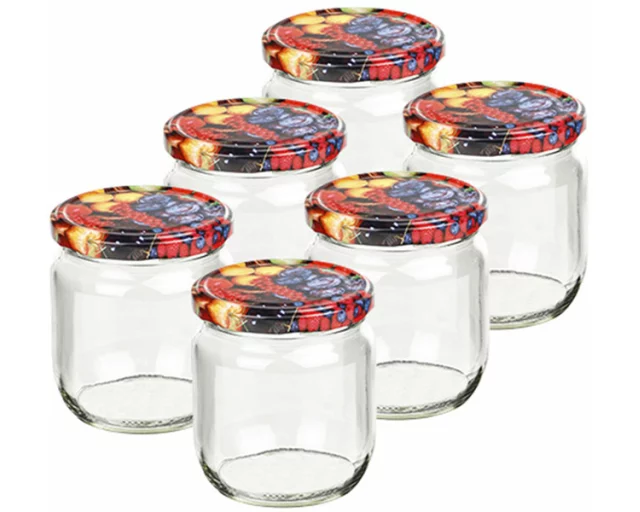 FS-STAR Einmachglas 425ml 6er Set