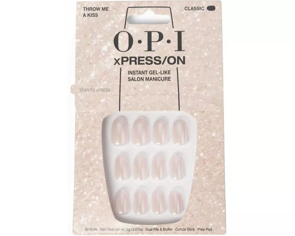 OPI XPRESS/ON Throw Me A Kiss 30 Stück