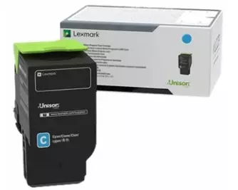 LEXMARK 78C0U20 Cyan Ultra High Yield Toner Cartridge