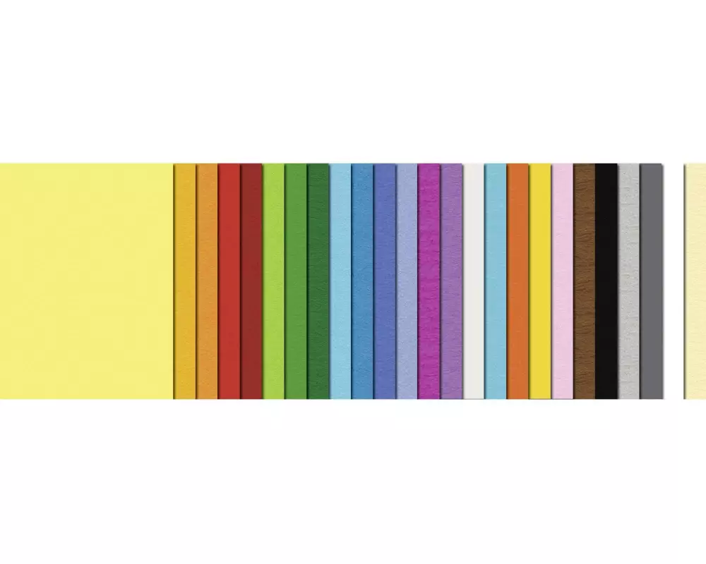 URSUS Tonzeichenpapier A4 500 Blatt à 25 Farben