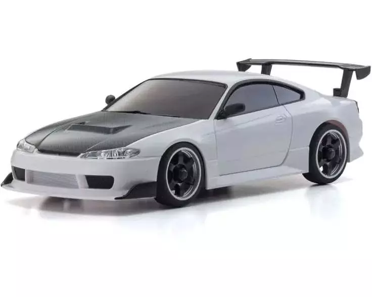 Kyosho Mini-Z MA020 Nissan Silvia S15 GT 1:27, Weiss, ARTR