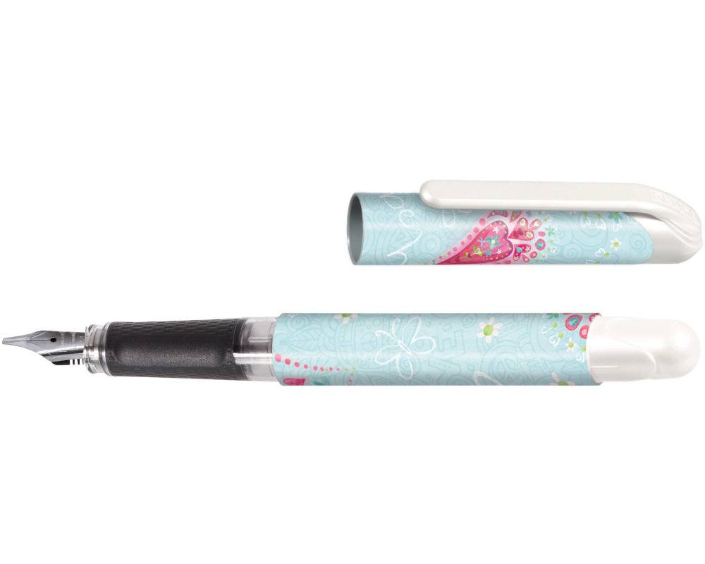 ONLINE Füllhalter College II 1.4mm 12444/3D Be Happy blau