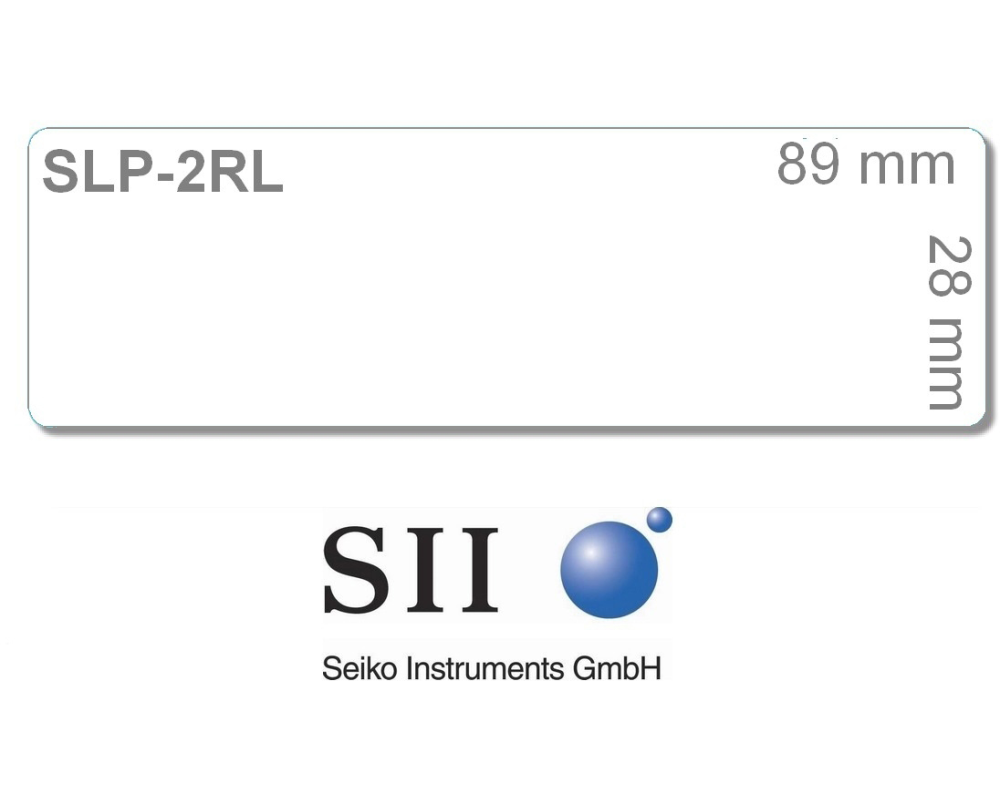 SEIKO Adress-Etiketten 28x89mm SLP-2RL weiss, standard 2x130 Stk.