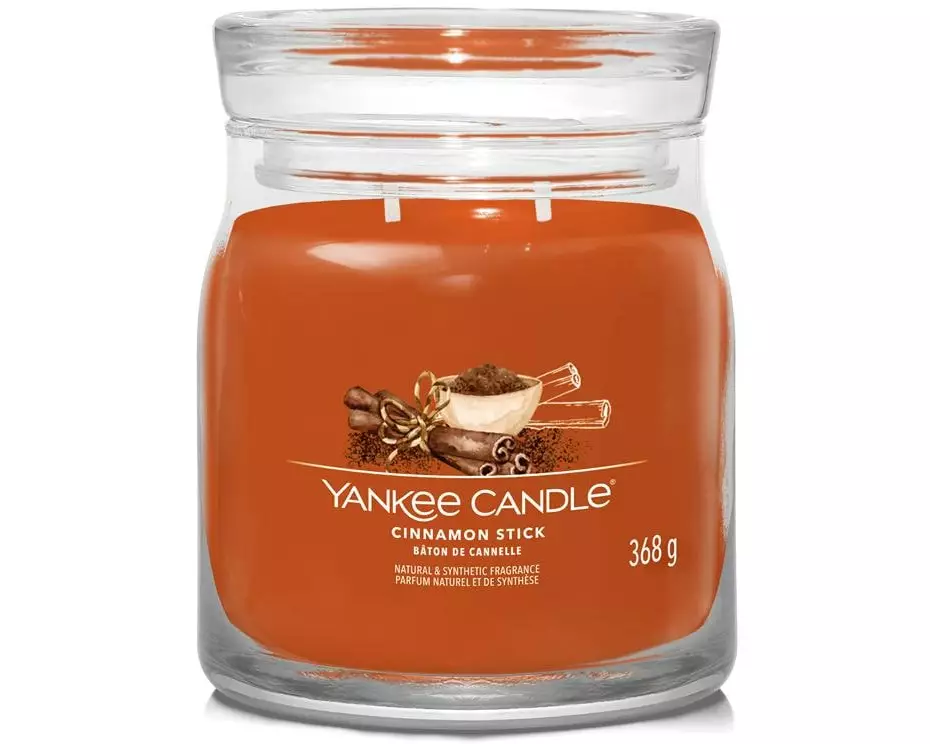 Yankee Candle Signature Duftkerze Cinnamon Stick Signature Medium Jar